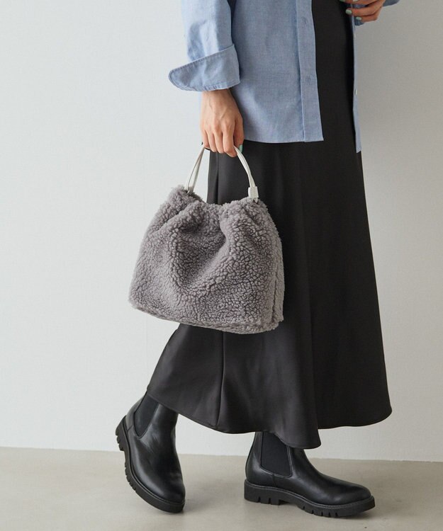 russet 【PEANUTS×russetコラボ第三弾】クリアトート×巾着セットバッグ(CE-1592) Plain