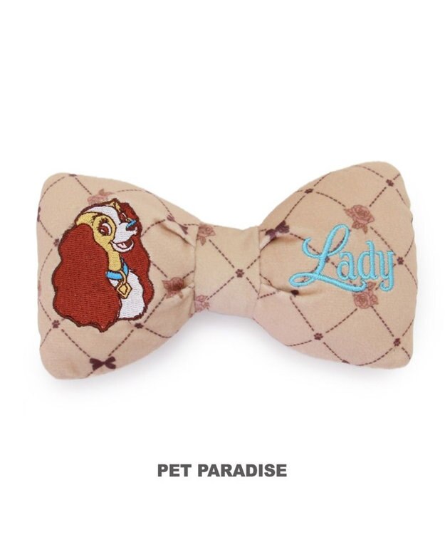 PET PARADISE ディズニー レディ リボントイ ベージュ