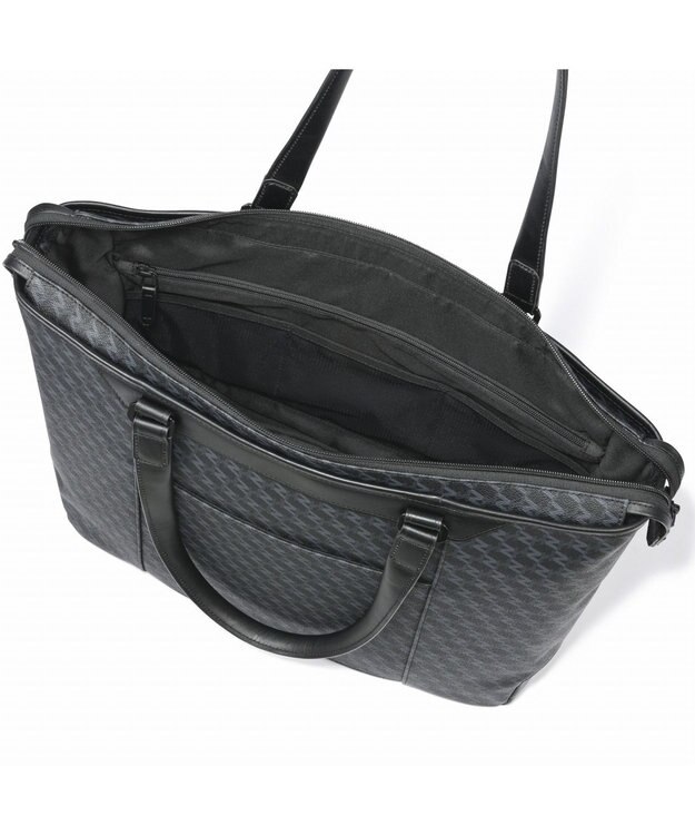 ZERO HALLIBURTON  ZH-モノグラム トートバッグ B4サイズ 15.6インチPC収納 18L 1260g 81524 ブラック