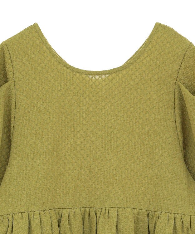 Green Parks ・ＰｅｔｉｔＦｌｅｕｒ　２ｗａｙダイヤ柄プルオーバ Green