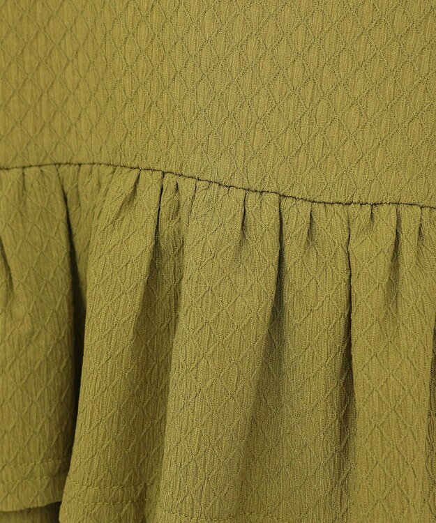 Green Parks ・ＰｅｔｉｔＦｌｅｕｒ　２ｗａｙダイヤ柄プルオーバ Green