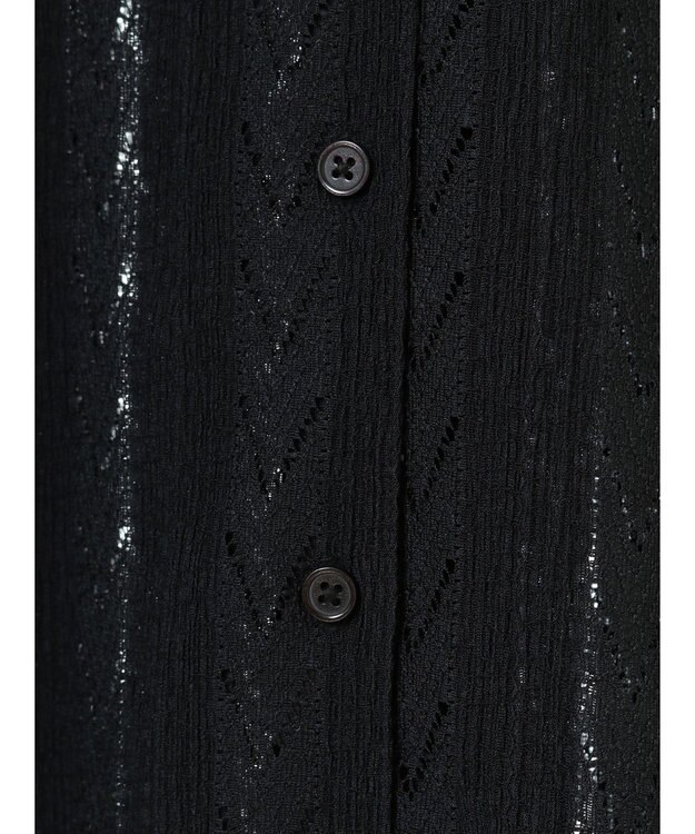 CRAFT STANDARD BOUTIQUE レースシャツ Black