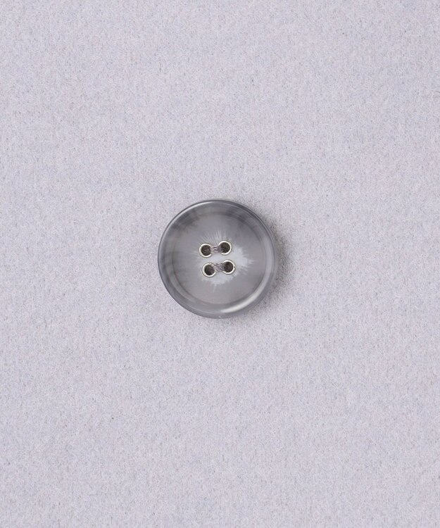 ANY SIS S ウールライクロング チェスターコート アイスグレー