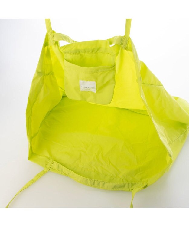 UNBILLION カシュカシュ cachecache / パッカブルナイロン2wayトート ライトグリーン