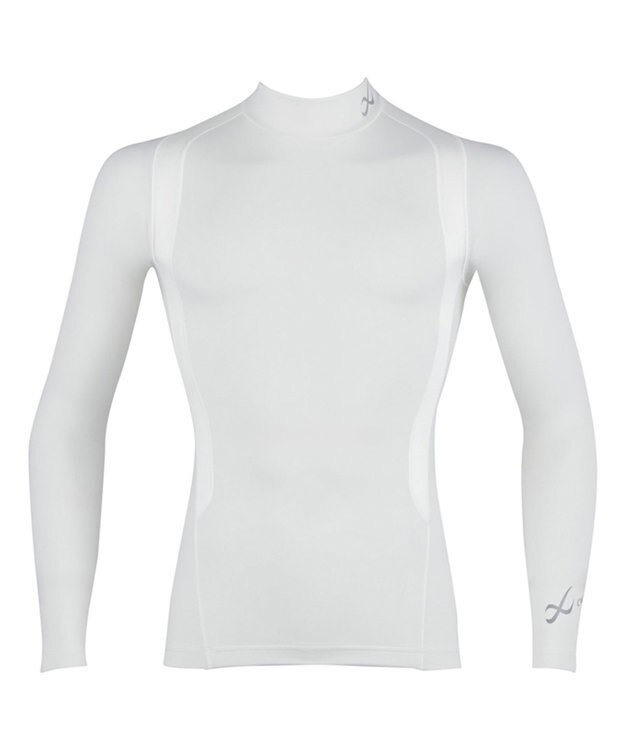 CW-X 【MEN】 CW-X 機能性トップス 【JYURYU TOP】 ハイネック 長袖 肩が動かしやすくなる 運動時の疲労を軽減 ゴルフ 球技 マラソン JAO009 /ワコール アイボリー