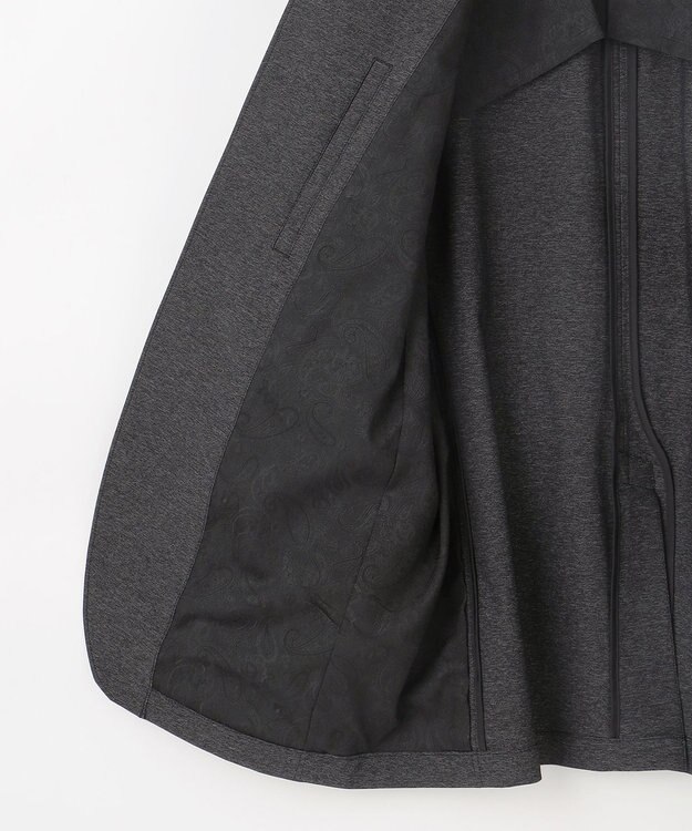 JOSEPH ABBOUD 【撥水/ハイパワー2WAYストレッチ/ソフト】ハイパワー2WAYストレッチメランジ コンバーチブル ジャケット グレー系