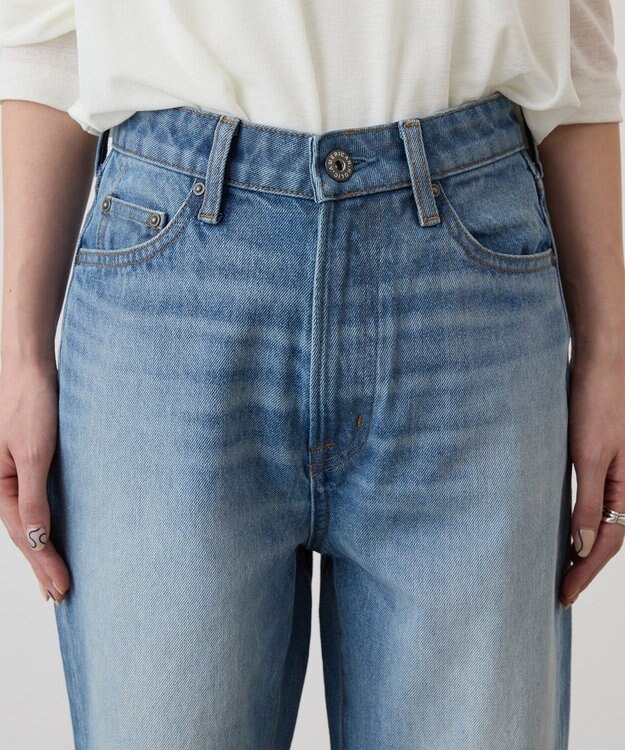 AMERICAN HOLIC ルーズストレートデニムパンツ Light Indigo