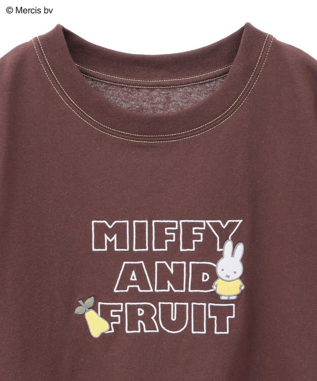 Green Parks ｍｉｆｆｙ／フロントロゴ刺しゅうＴシャツ Brown