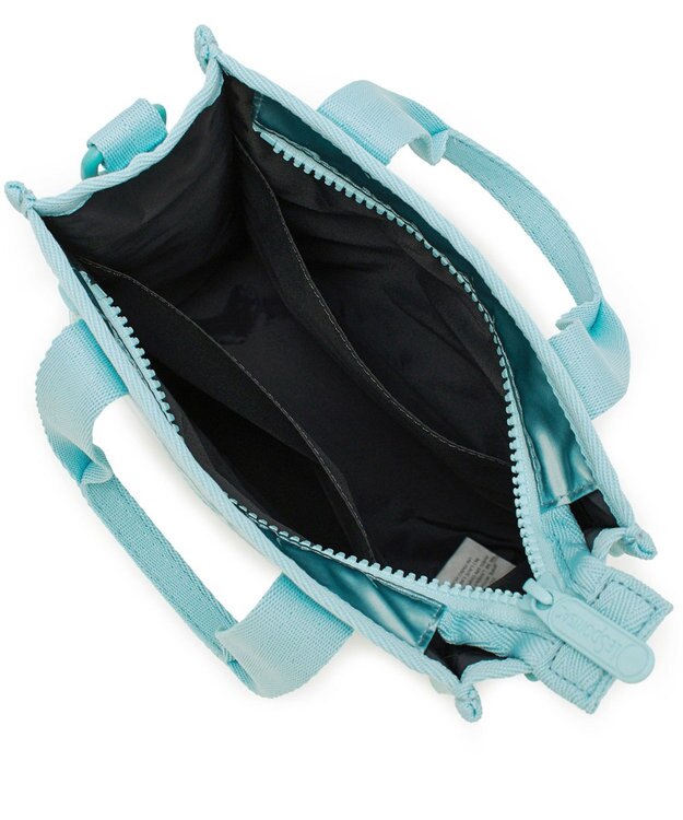 LeSportsac MINI N/S TOTE/アクアブルーシャイン アクアブルーシャイン