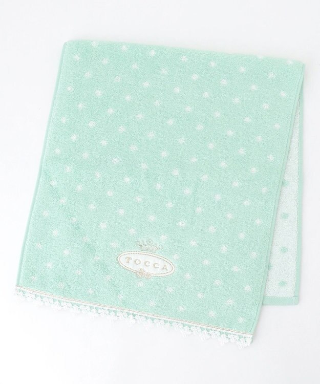 TOCCA PERLE FACE TOWEL フェイスタオル スカイブルー系