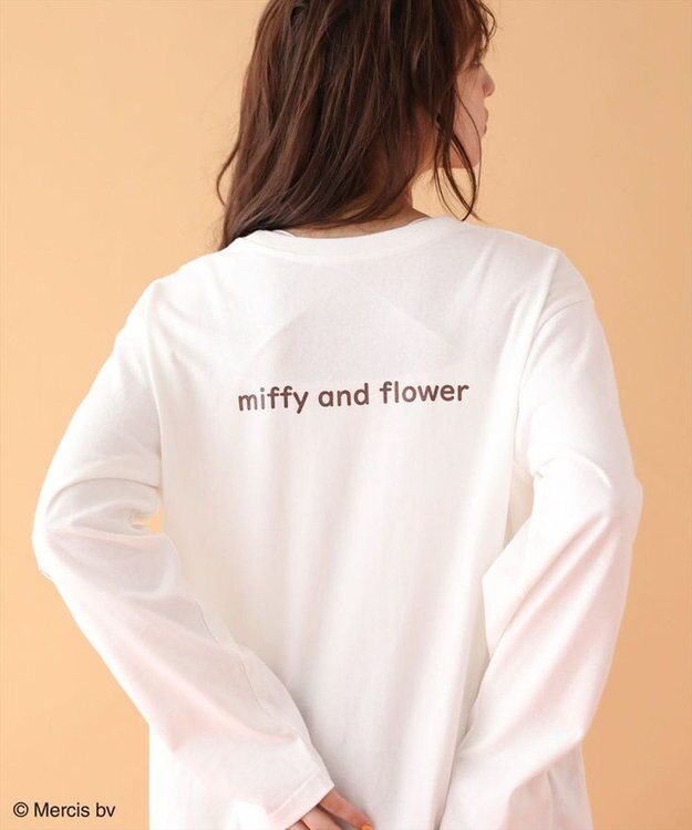 Green Parks Ｍｉｆｆｙ／袖プリントロンＴ Off White