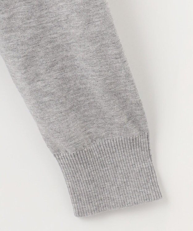 JOSEPH ABBOUD MOUNTAIN 【WEB限定・SPACE/チクチクしない/イージーケア/3シーズン対応】 SNOWYモックネックセーター ライトグレー系