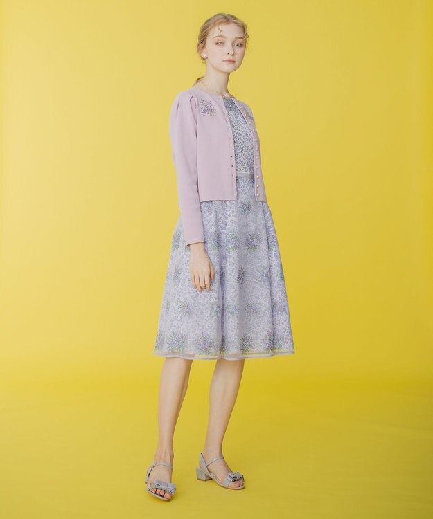 TOCCA 【洗える！】MIMOSA ドレス ラベンダー系7