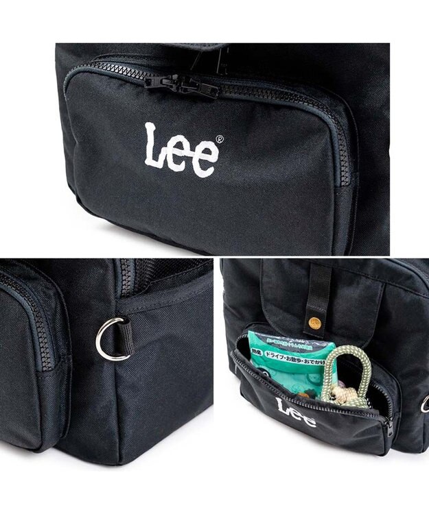 PET PARADISE Lee デイリーリュック 《ブラック》 Ｍ ブラック