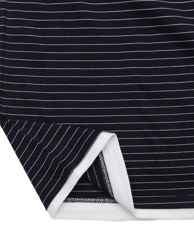 WEGO マイクロボーダーワッフルフェイクT ブラック