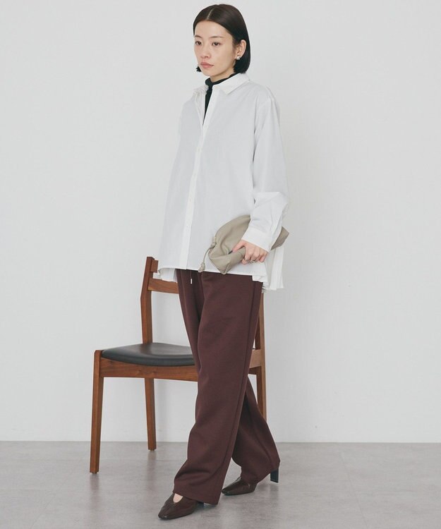 AMERICAN HOLIC ポンチカーブパンツ Brown