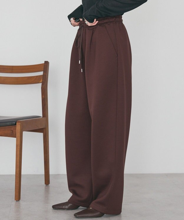 AMERICAN HOLIC ポンチカーブパンツ Brown