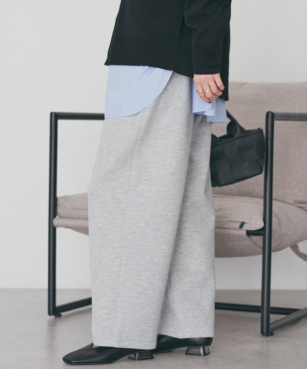 AMERICAN HOLIC ポンチカーブパンツ Gray Mixture