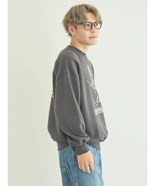 CRAFT STANDARD BOUTIQUE ＵＲＡＮＩＷＡ　ＣＡＭＰＥＲＳ　ＳＷＥＡＴ Charcoal Gray