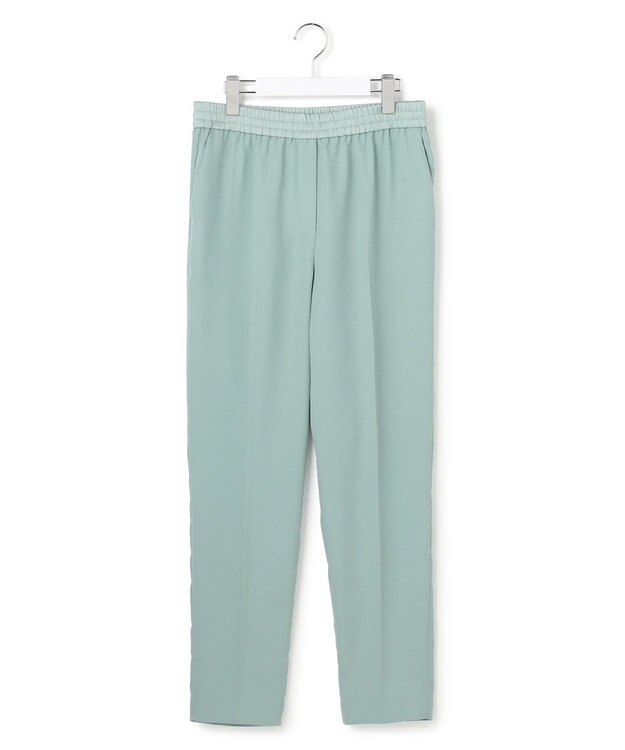 ICB 【WEB限定カラーあり】FluidBackSatin ドロストパンツ ダークセージ