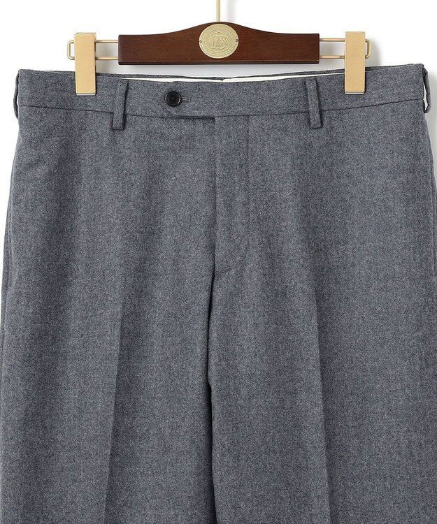 J.PRESS MEN 【定番】ぺピンサキソニースラックス ライトグレー系