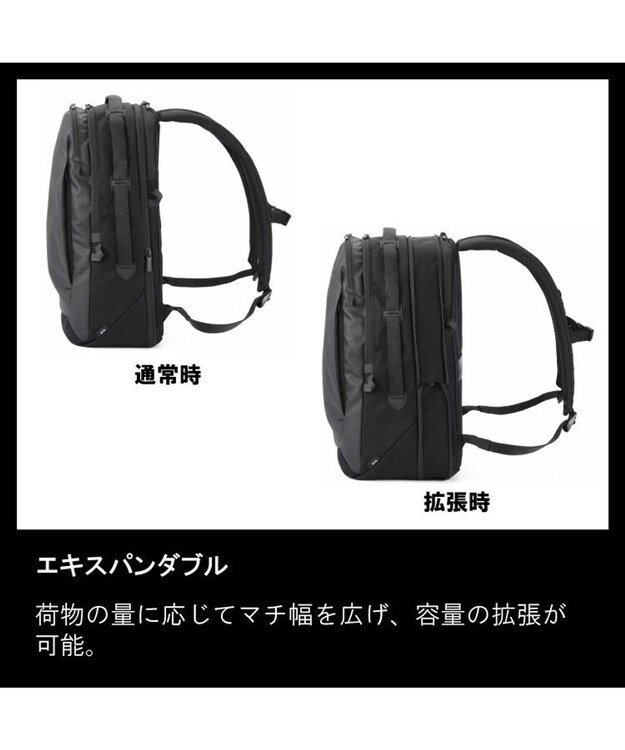 ACE BAGS & LUGGAGE ace. ラグレンティス ビジネスリュック 2気室 19L 1010g 68322 ブラック