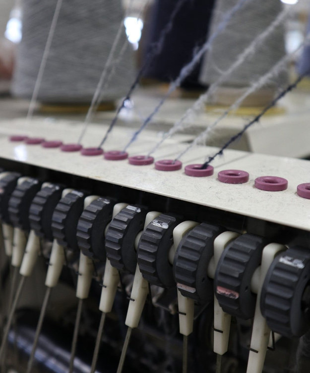 TOQUE 〈大草直子さんアドバイザー〉ベビーアルパカ×シルクハニカムニットフレンチトップス オフ