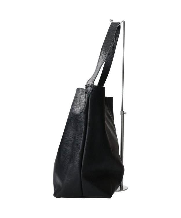 INTER-CHAUSSURES 【ANDREA CARDONE ITALI】レザートートバッグ ブラック