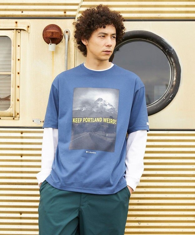 Columbia Columbia/ ロストブルックショートスリーブTシャツ /コロンビア Carbon