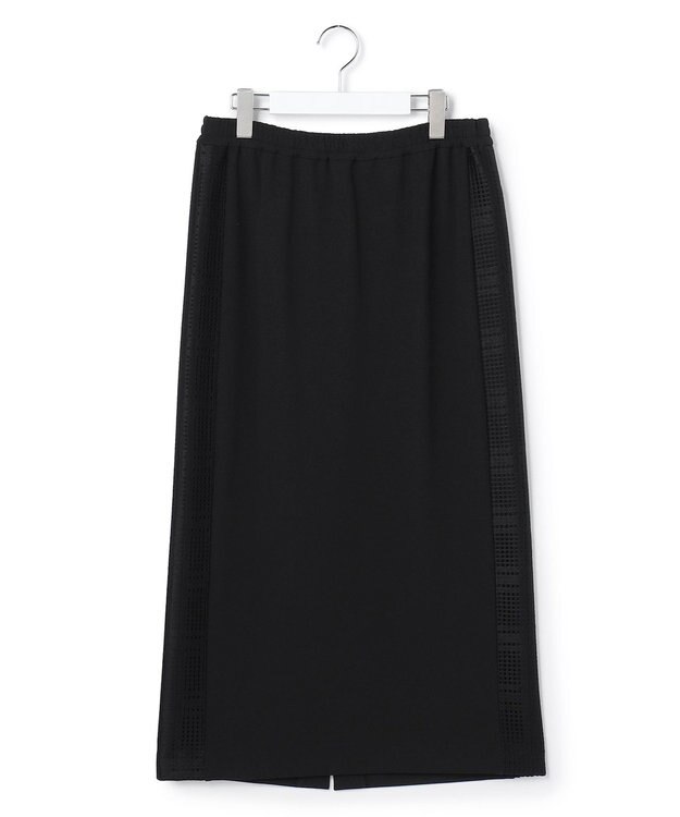 ICB レースコンビジャージー ナロースカート ブラック