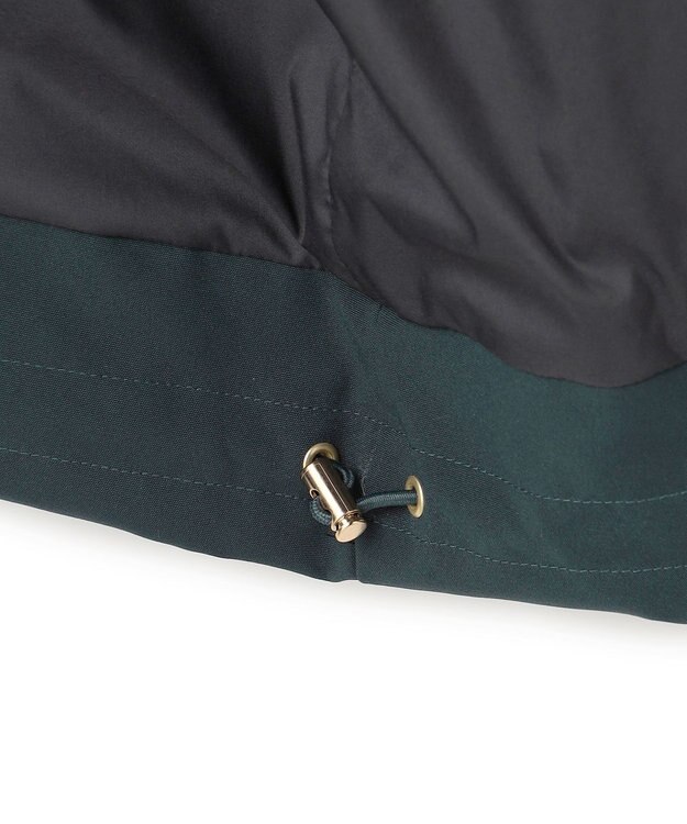 23区 L 【一部店舗限定/滝沢眞規子さん着用/撥水加工】ミリタリー Aライン ダウンコート パイングリーン系