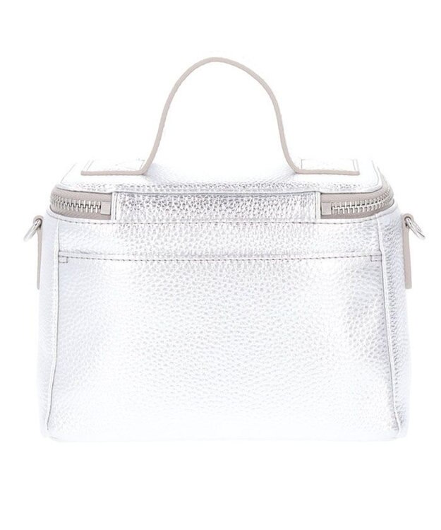 LANVIN en Bleu キューブ バニティバッグ シルバー