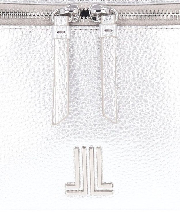 LANVIN en Bleu キューブ バニティバッグ シルバー