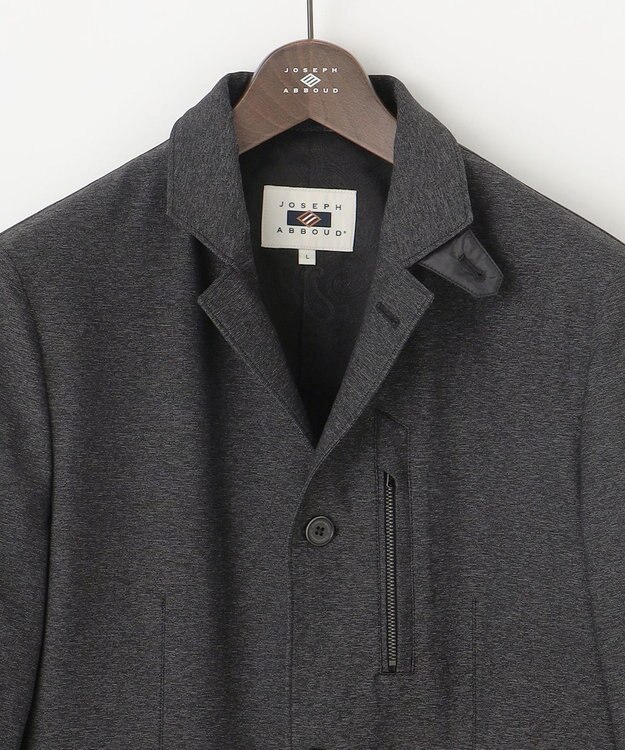 JOSEPH ABBOUD 【撥水/ハイパワー2WAYストレッチ/ソフト】ハイパワー2WAYストレッチメランジ コンバーチブル ジャケット グレー系