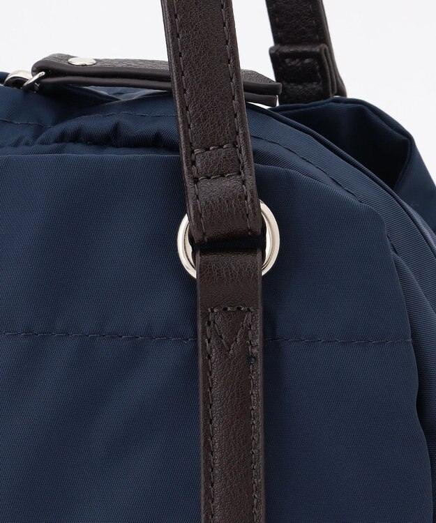 LA BAGAGERIE 【MONICA】ポーチ付き4WAYリュックサック ネイビー