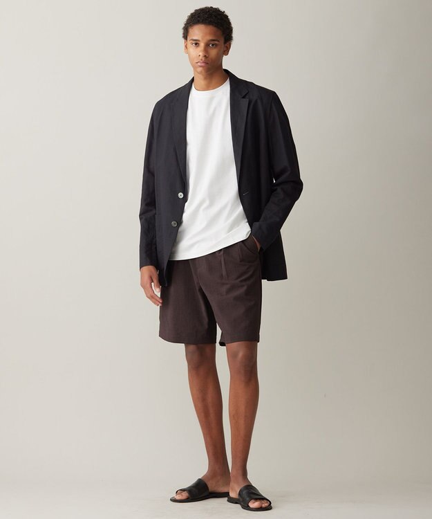 UNFILO MENS TENNEN TOUCH ショートパンツ [23年春夏商品] ブラウン