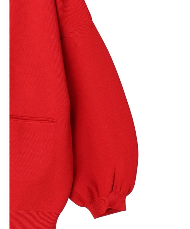 CRAFT STANDARD BOUTIQUE リサイクルポリエステルニットカーディガン Red