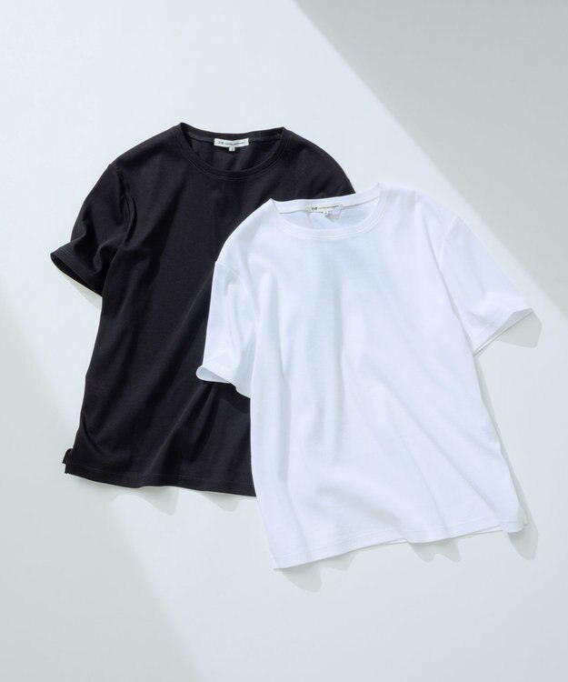 23区 【速乾性/汗じみ防止】ベーシック IT Tシャツ ホワイト系