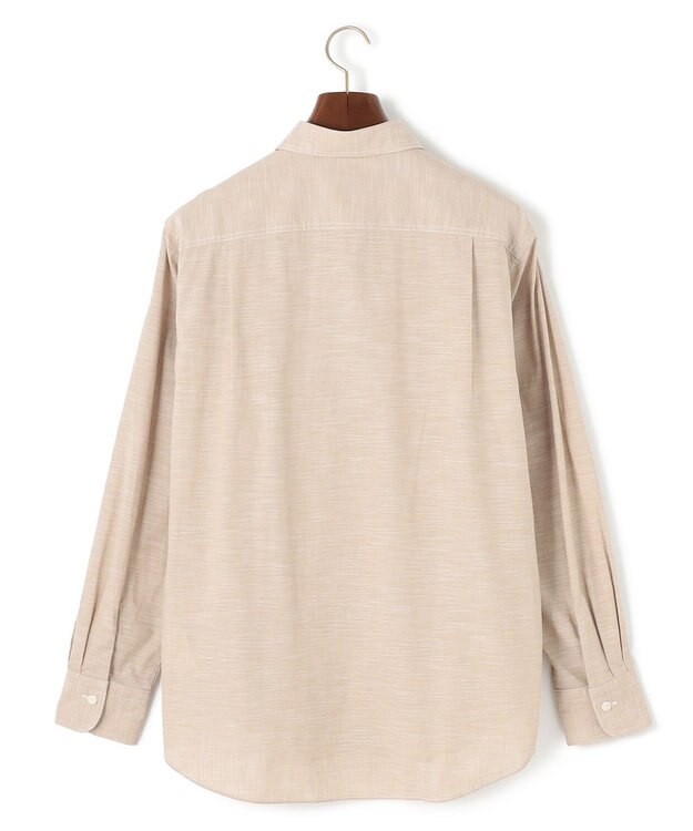 J.PRESS MEN 【洗える】コットンダンガリー シャツ / レギュラー ベージュ系