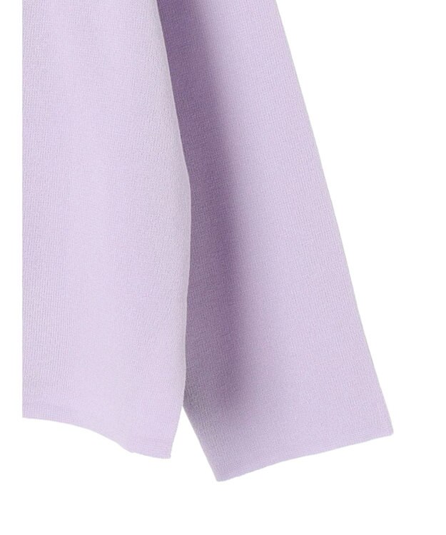 Green Parks 洗える　ボートネックニットプルオーバー Lavender