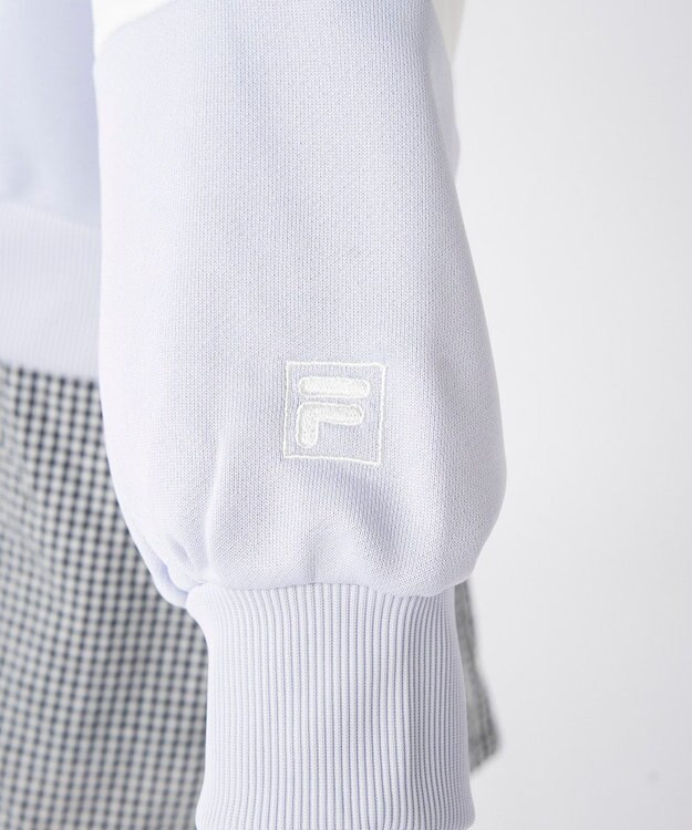 OP／FILA 【FILA】パステルカラークルーネックスウェット/キッズ ラベンダー