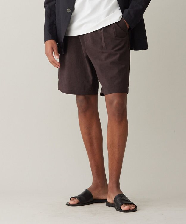 UNFILO MENS TENNEN TOUCH ショートパンツ [23年春夏商品] ブラウン