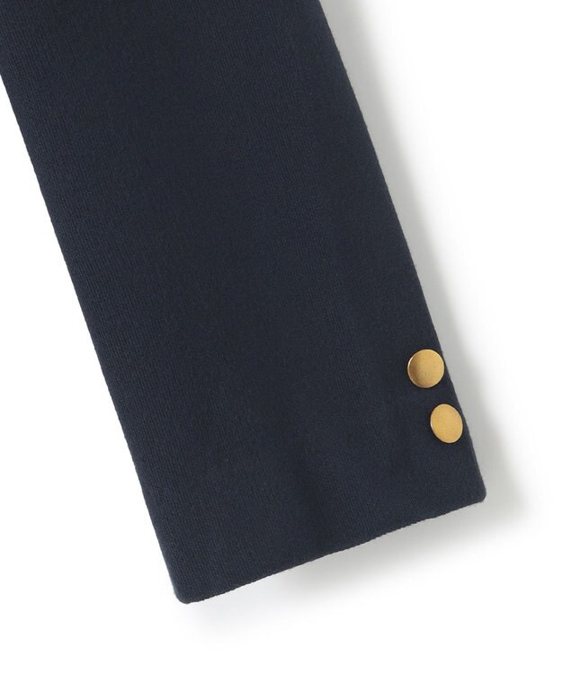 J.PRESS MEN 【FLEX YARN】ニットジャケット ネイビー系