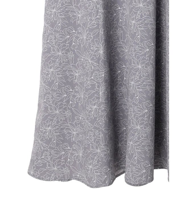 earth music&ecology ２ＷＡＹ　フリルスリーブワンピース Sax