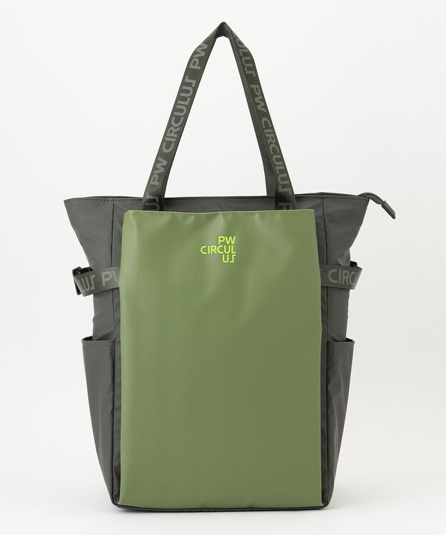 PW CIRCULUS 【UNISEX】2WAY TOTE BAG カーキ系