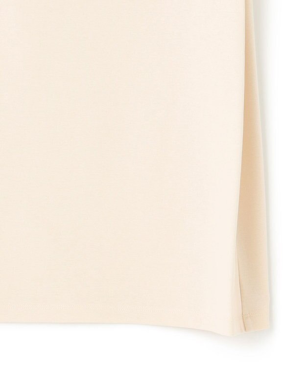 uncrave ダブルフェイスジャージー ノースリーブカットソー エクリュ