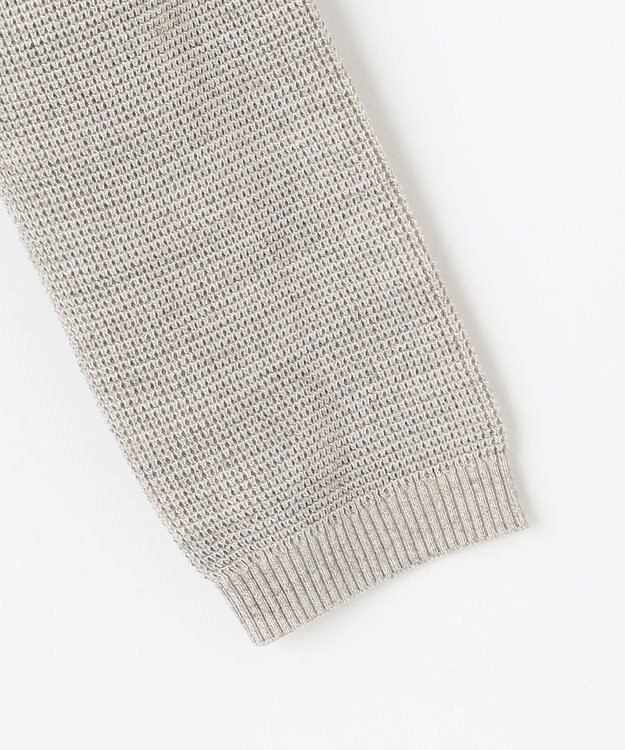 JOSEPH ABBOUD 【オリジナルオーガニックコットン使用】JOE COTTON ニット ジャケット ベージュ系