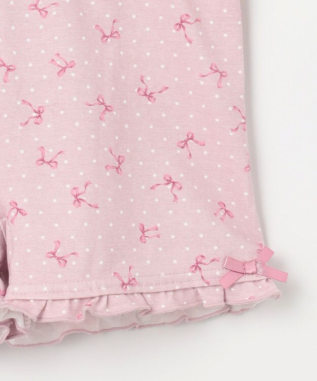 ANY KIDS 一分丈 スパッツ リボンドット