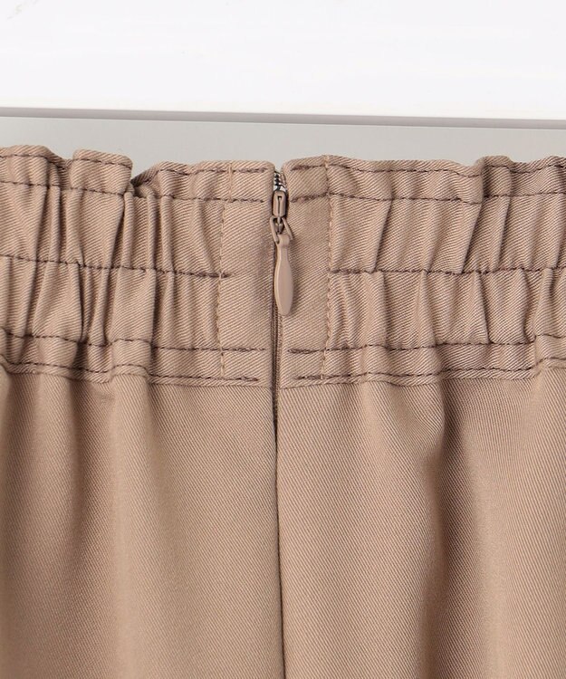 ANY SIS L 【洗える】チノライクタック スカート ベージュ