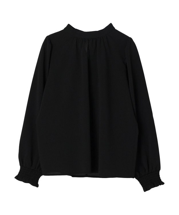 Green Parks ・ＥＬＥＮＣＡＲＥ　ＤＵＥ　ハイネックブラウス Black